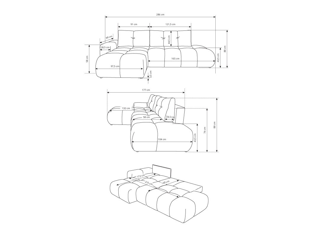 Kutna garnitura Kingston 156 (Curio 09)