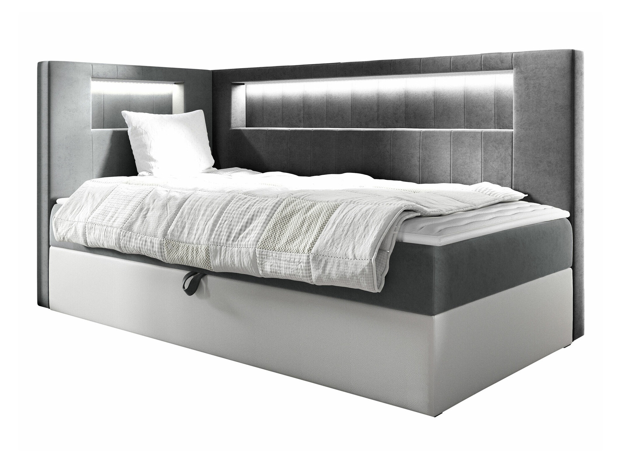 Boxspring krevet Baltimore 172 (Soft 017 + Fresh 14)