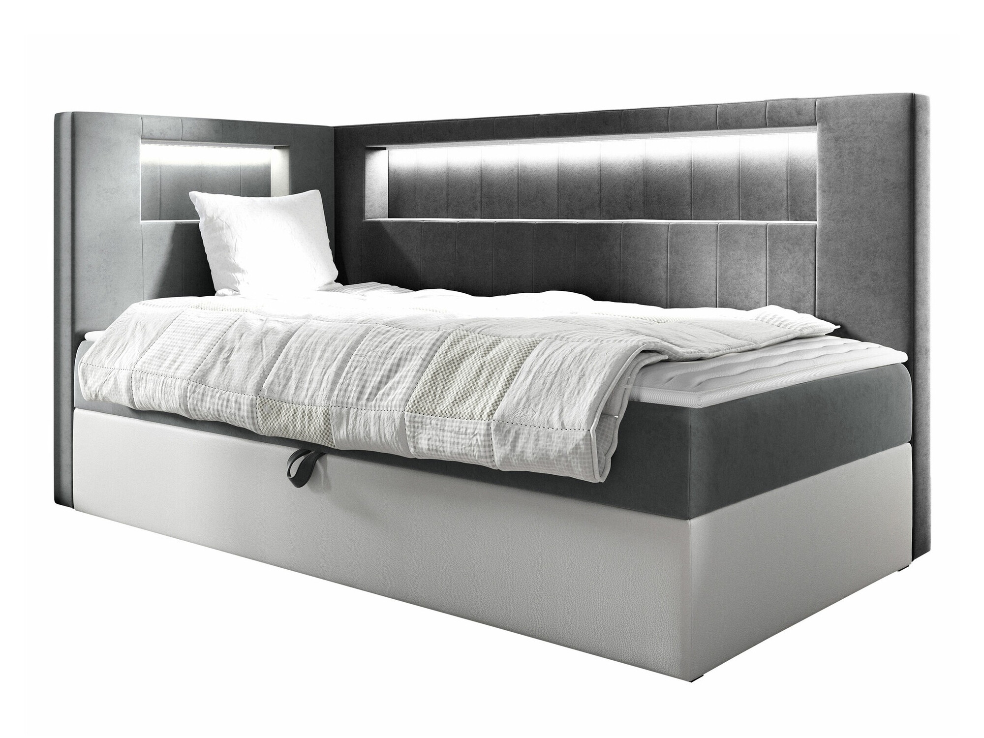 Boxspring krevet Baltimore 172 (Soft 017 + Fresh 14)