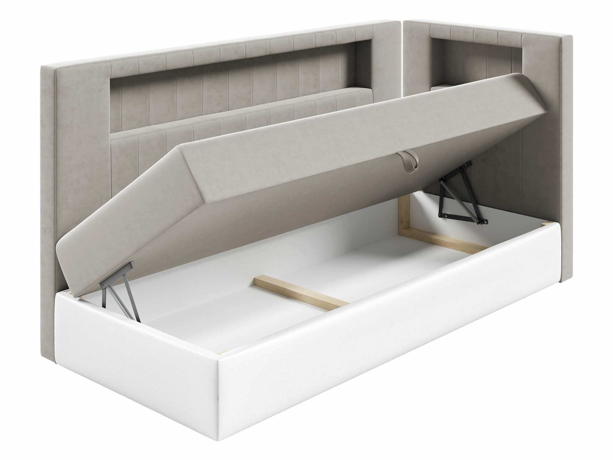 Boxspring krevet Baltimore 172 (Soft 017 + Fresh 4)