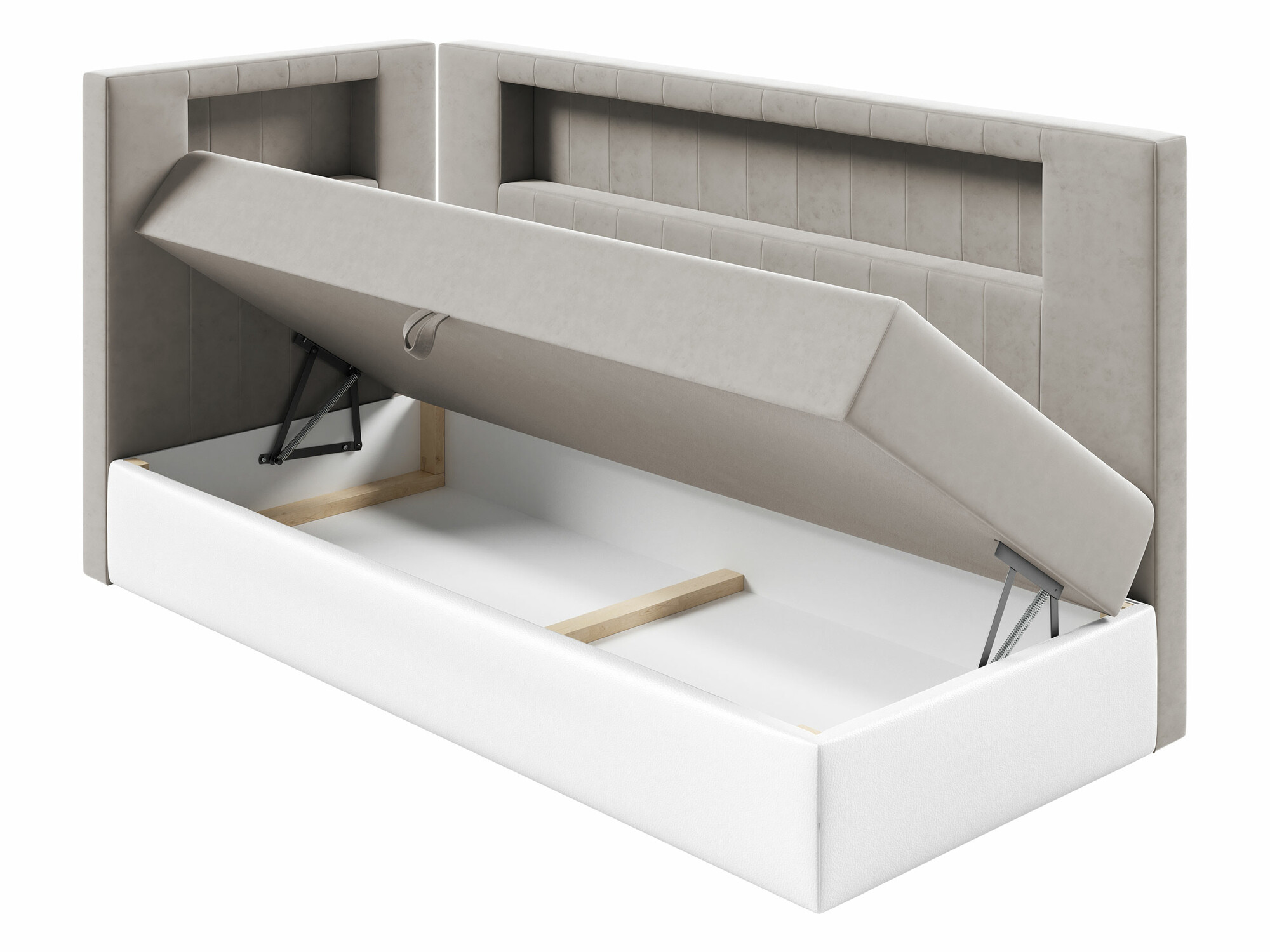 Boxspring krevet Baltimore 172 (Soft 017 + Fresh 8)