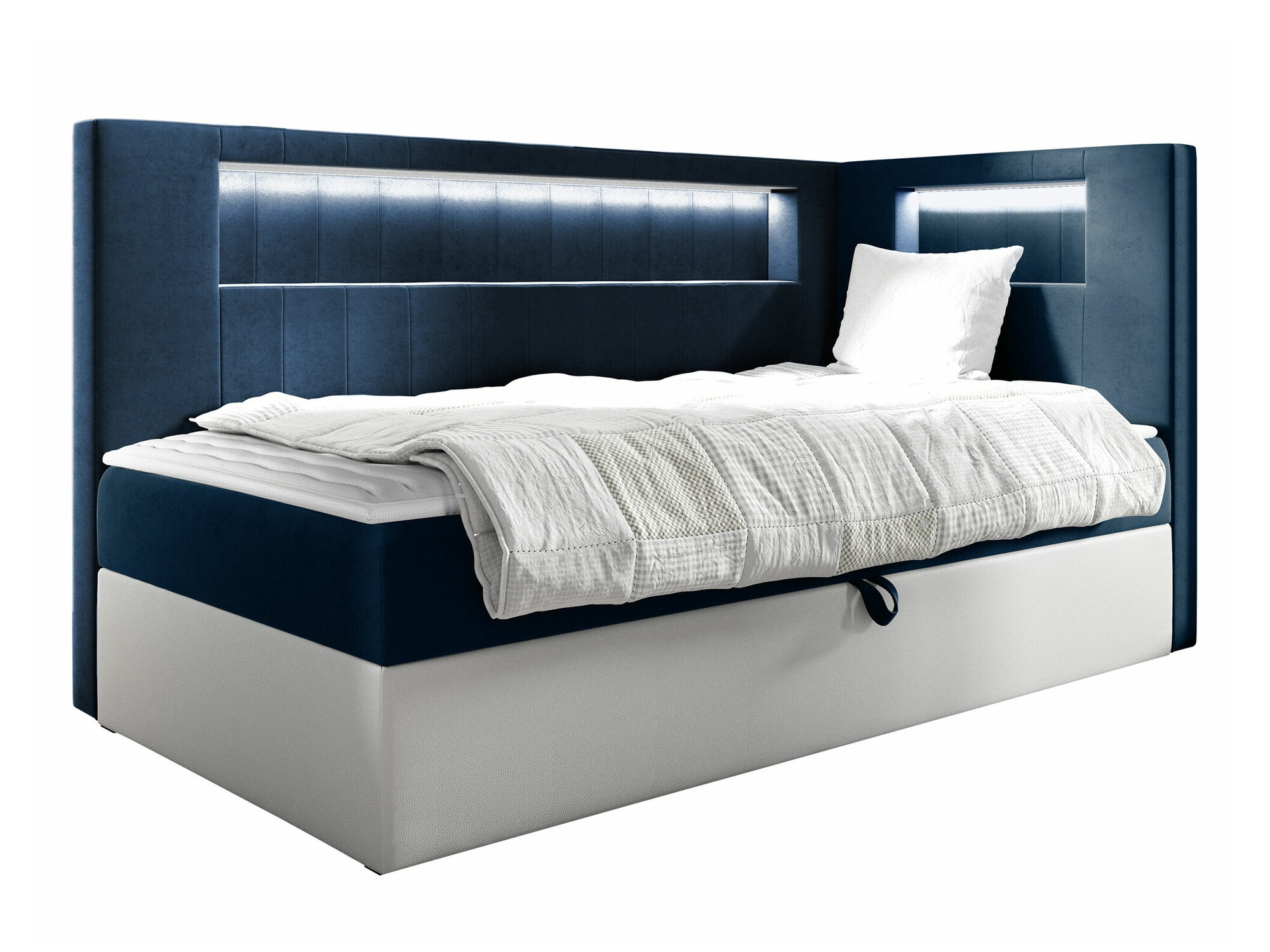 Boxspring krevet Lucus VIII (Soft 017 + Fresh 11)