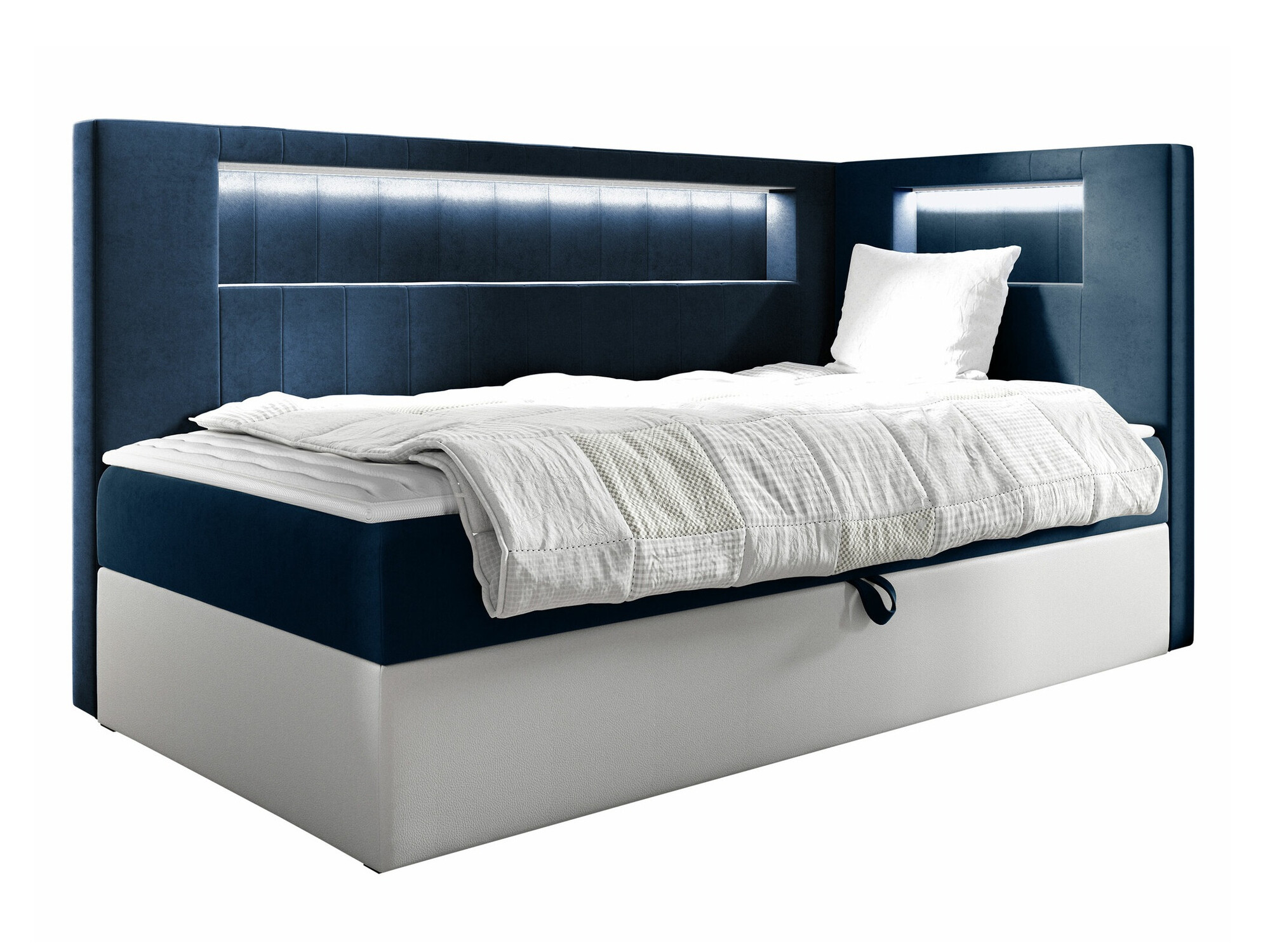 Boxspring krevet Lucus VIII (Soft 017 + Fresh 11)