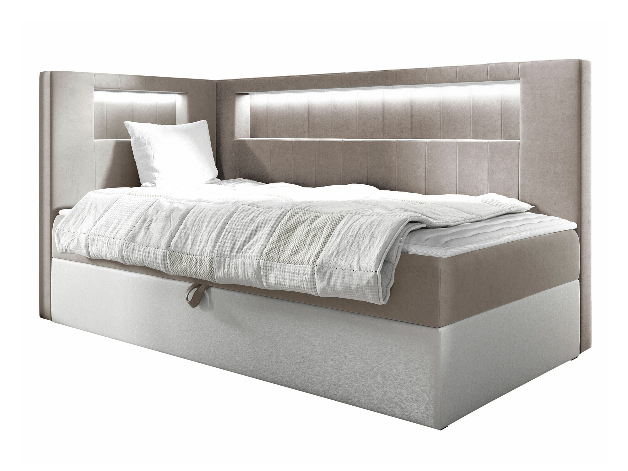 Boxspring krevet Lucus VIII (Soft 017 + Fresh 1)