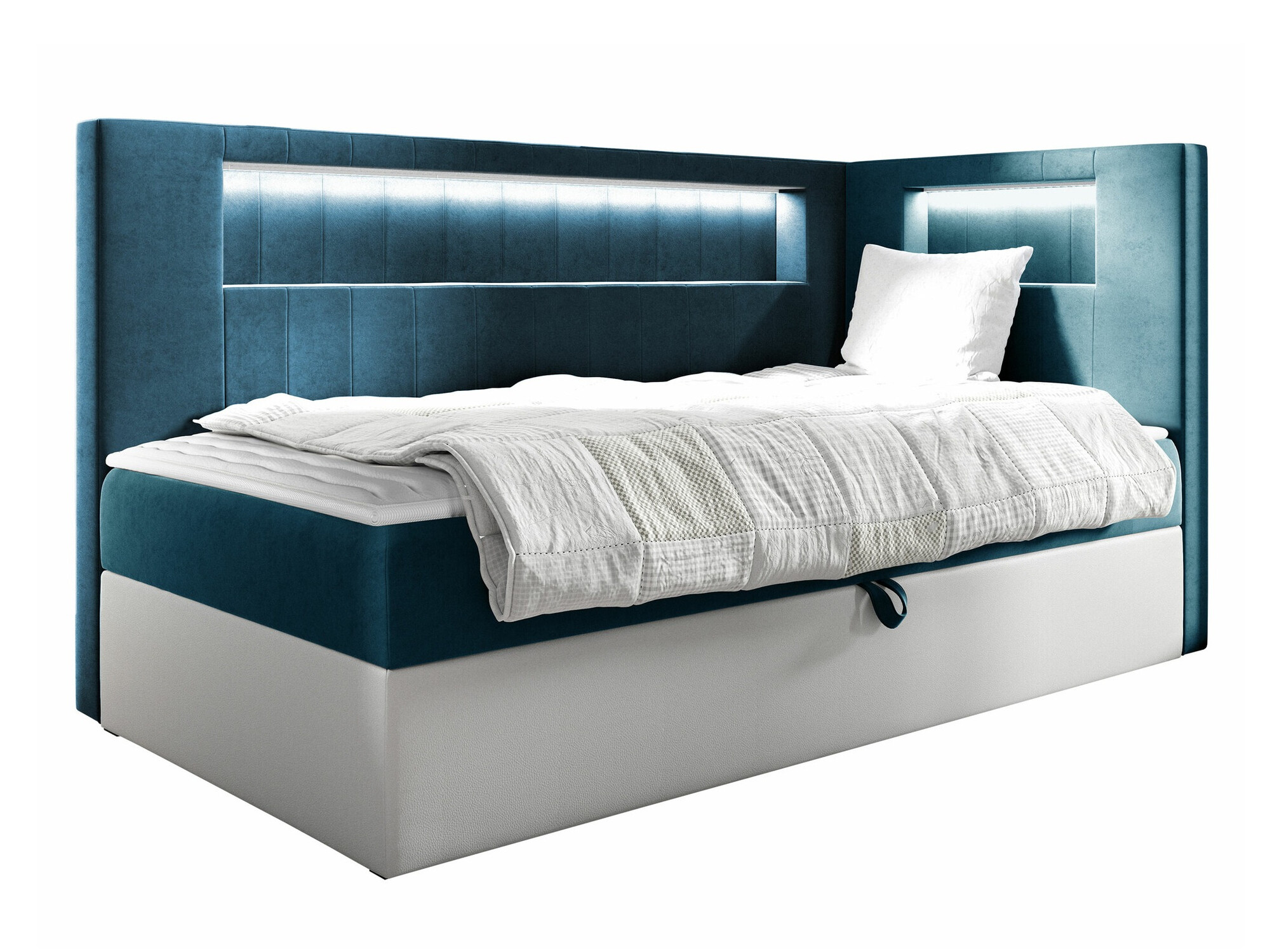 Boxspring krevet Lucus VIII (Soft 017 + Fresh 34)