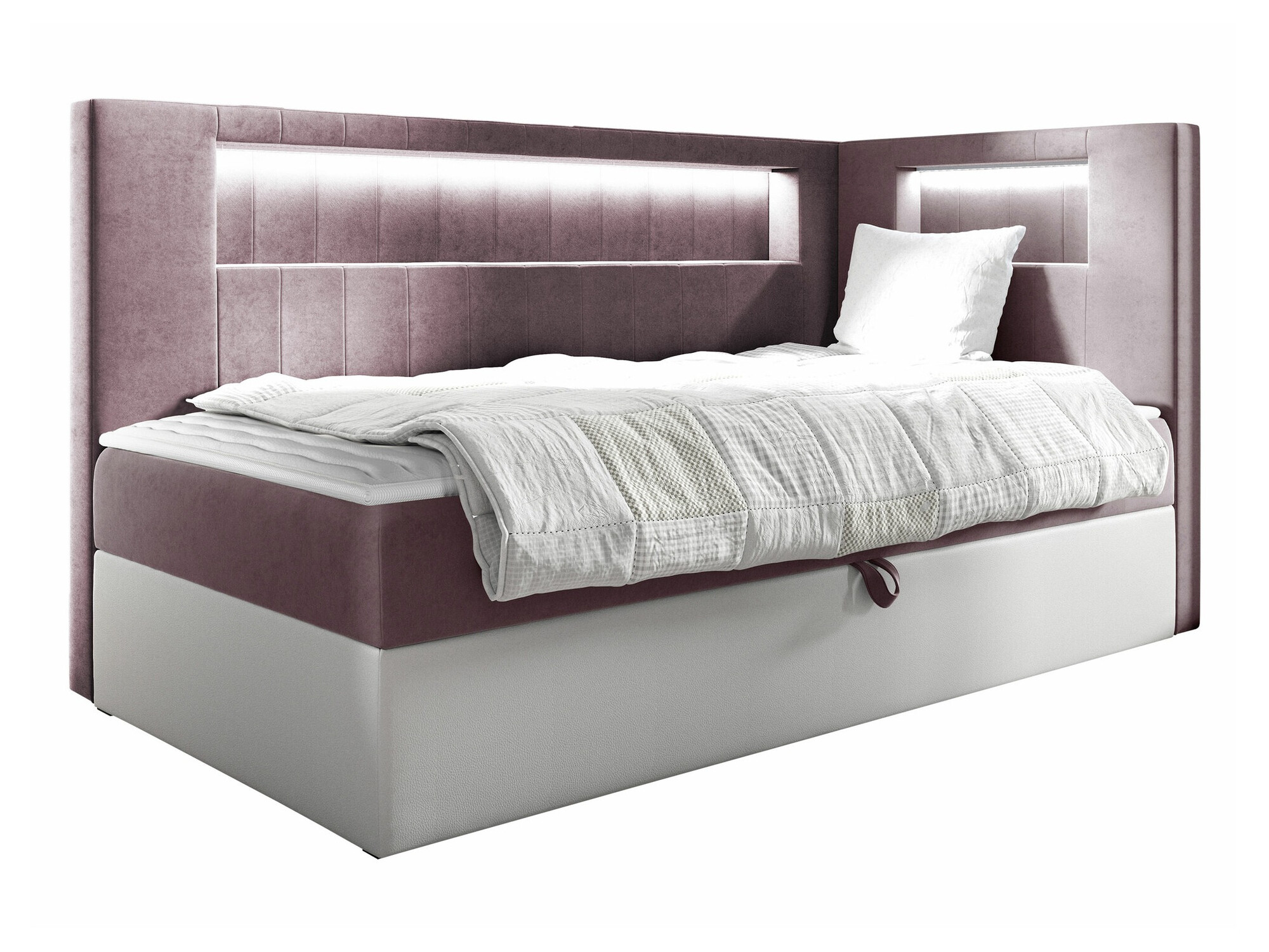 Boxspring krevet Lucus VIII (Soft 017 + Fresh 9)