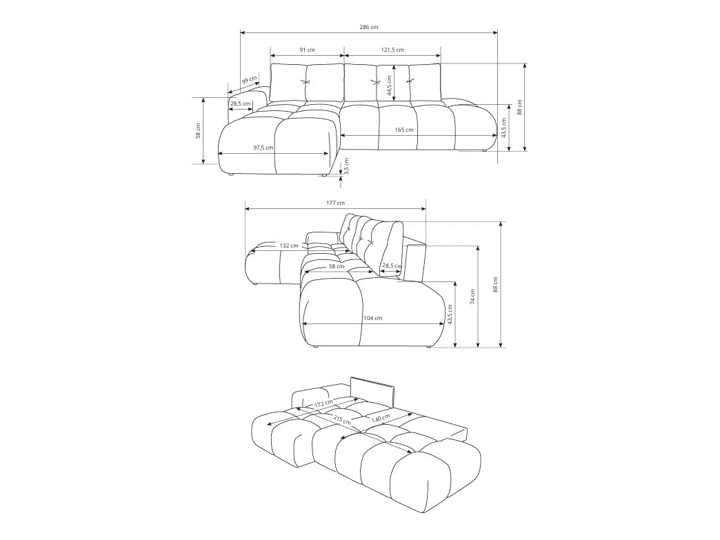 Kutna garnitura Kingston 156 (Curio 97)