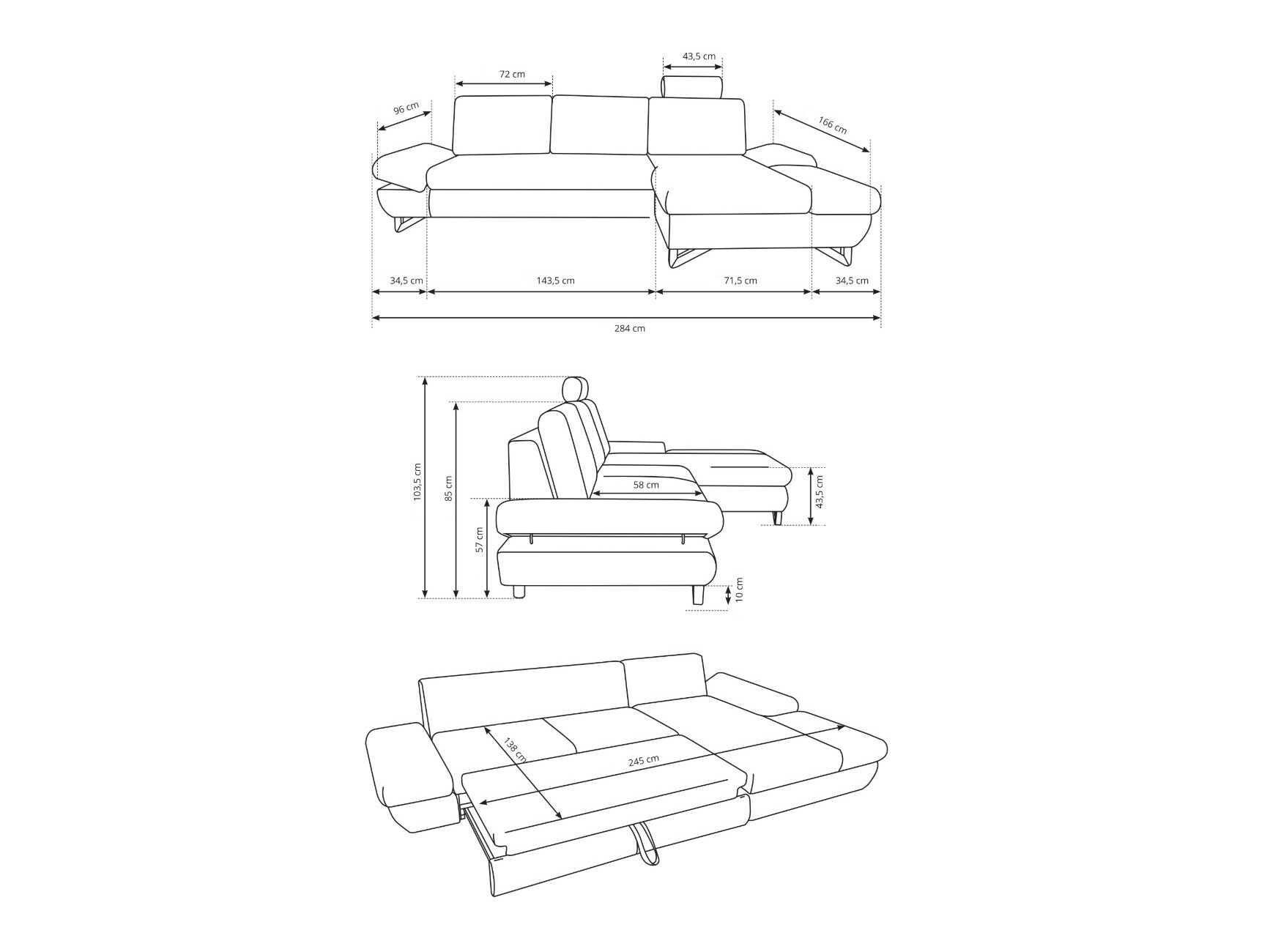 Kutna garnitura Kingston 161 (Avra 14)