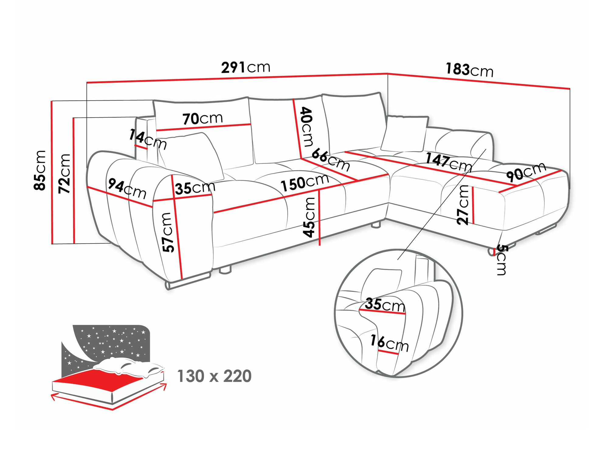 Kutna garnitura Signis (Velo 636)