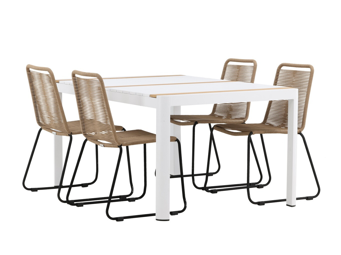 Set stola i stolica Dallas 4671 (Bijela)