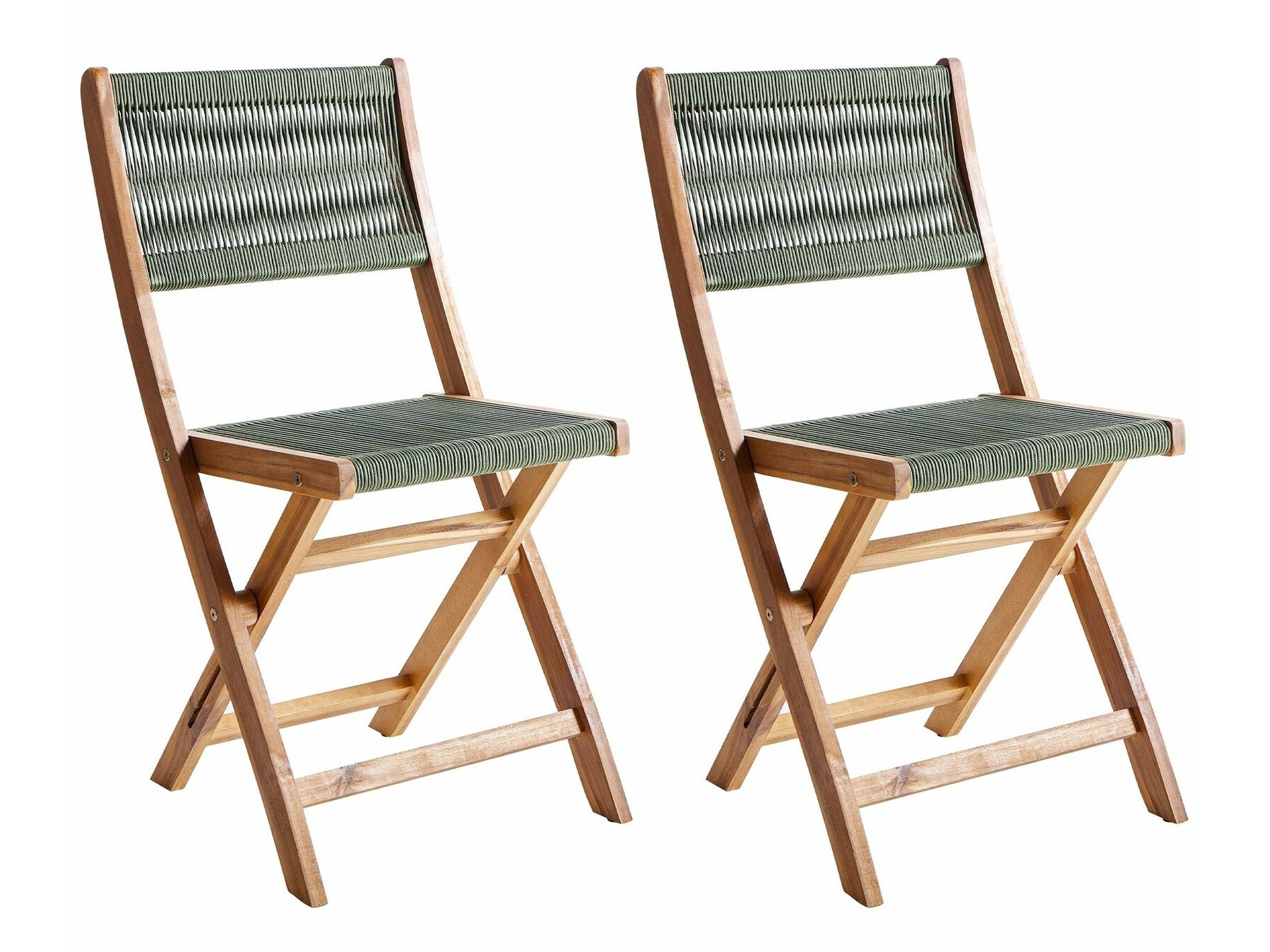 Balkonska garnitura Bensevu 102 (Bagrem + Zelena)