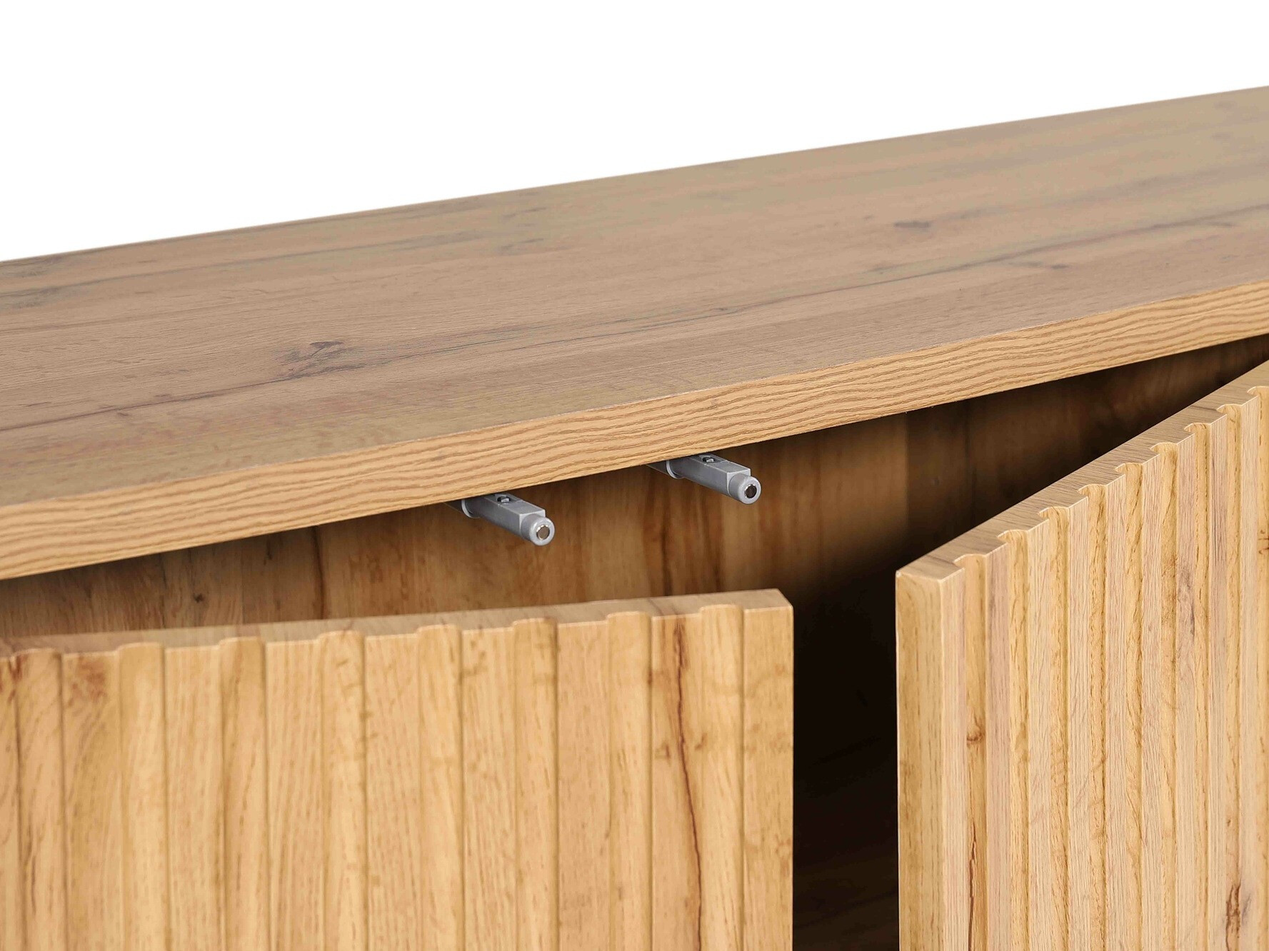 TV stol Denton 1188 (Crna + Hrast Wotan)