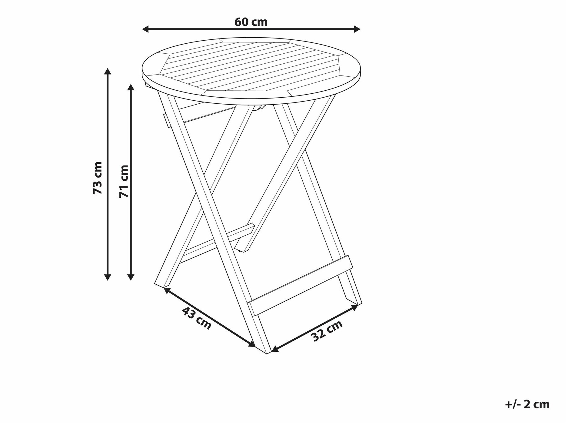 Vrtni stol Bensevu 104