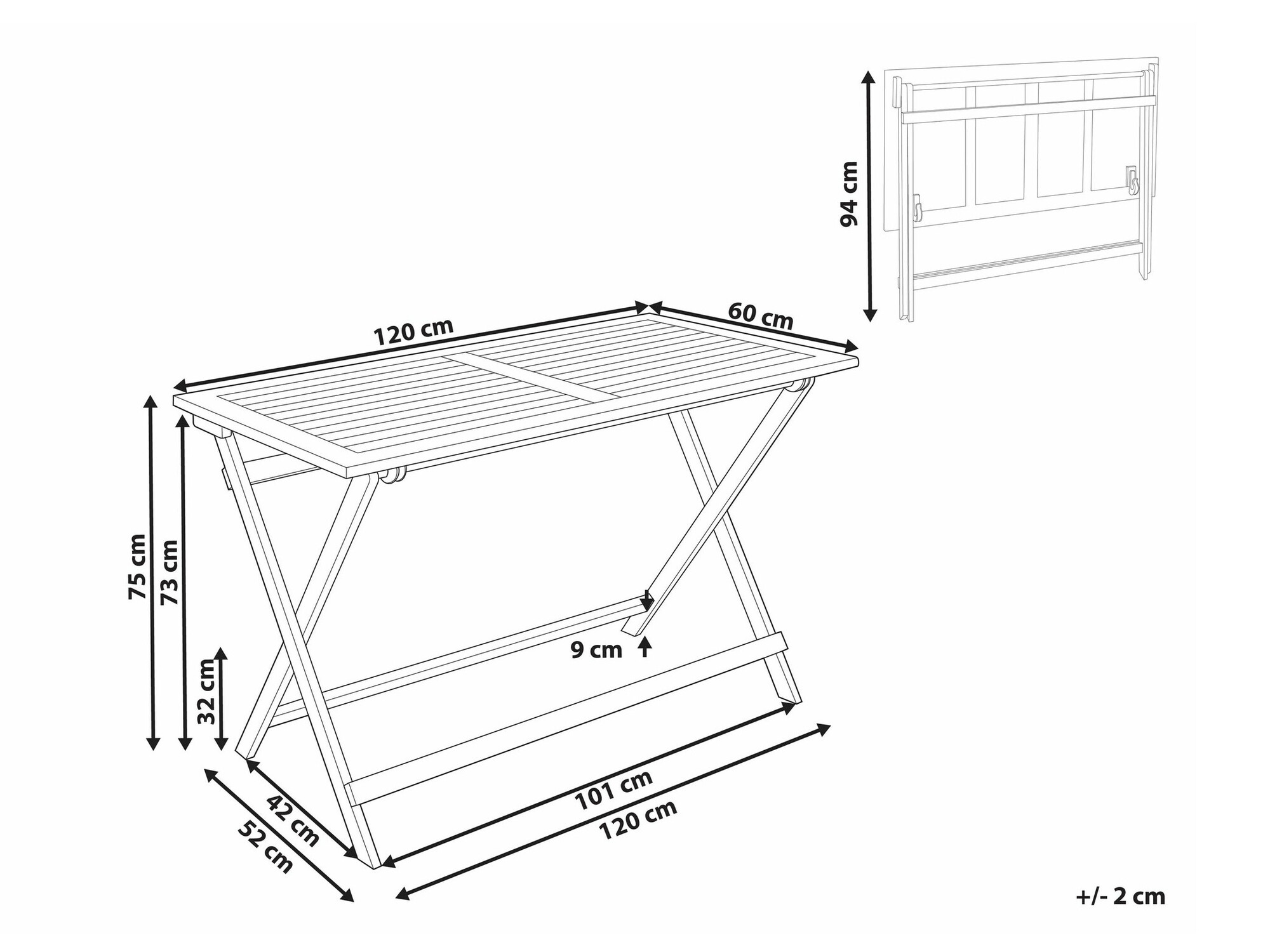 Vrtni stol Bensevu 105