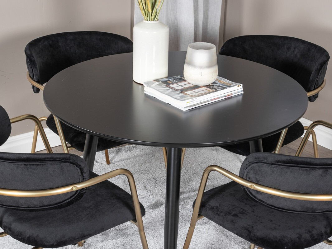 Blagovaonski set Dallas 4687 (Crna)