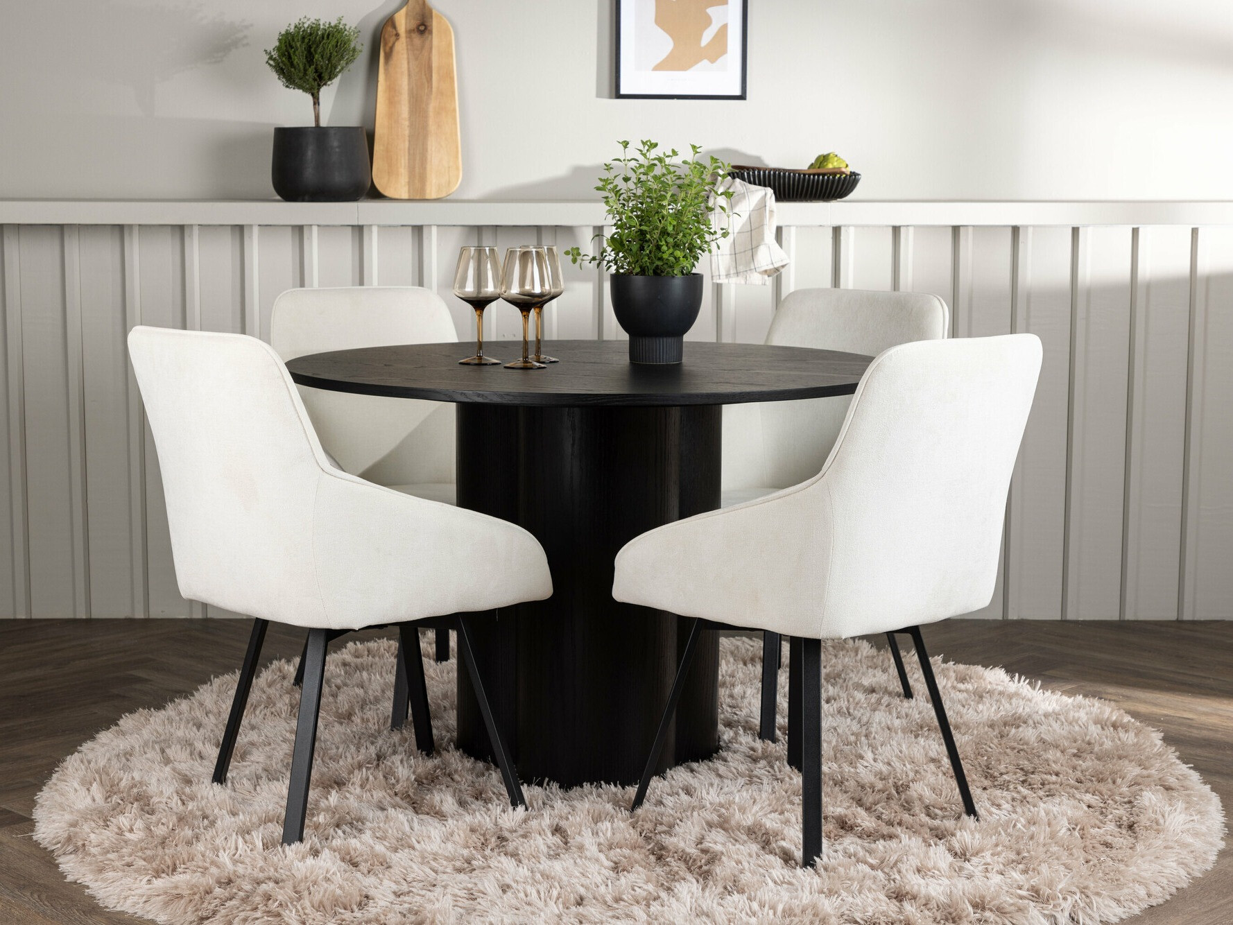 Blagovaonski set Dallas 5008 (Crna)