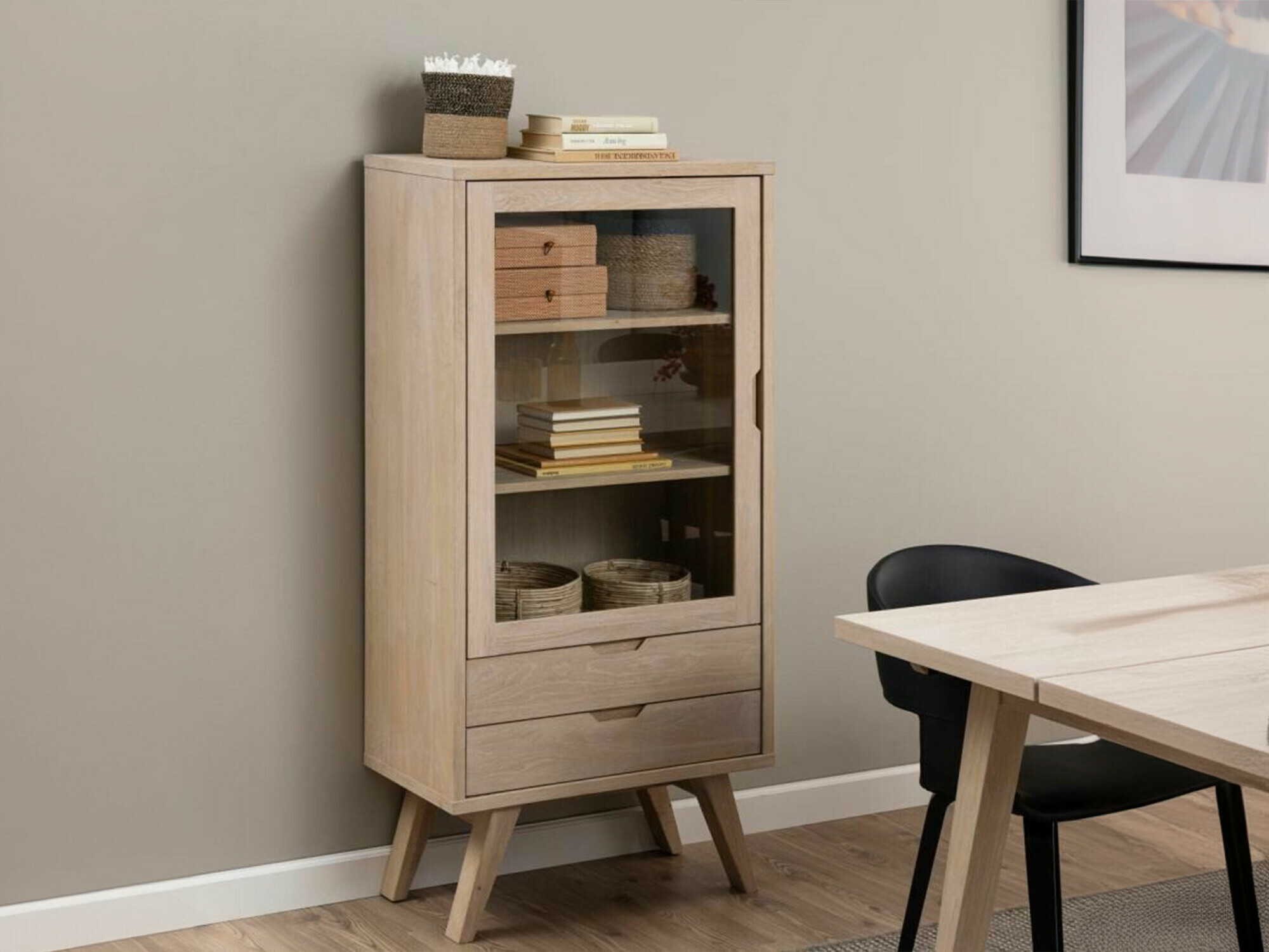 Polica Norsica Albene 108 (Lagani hrast)