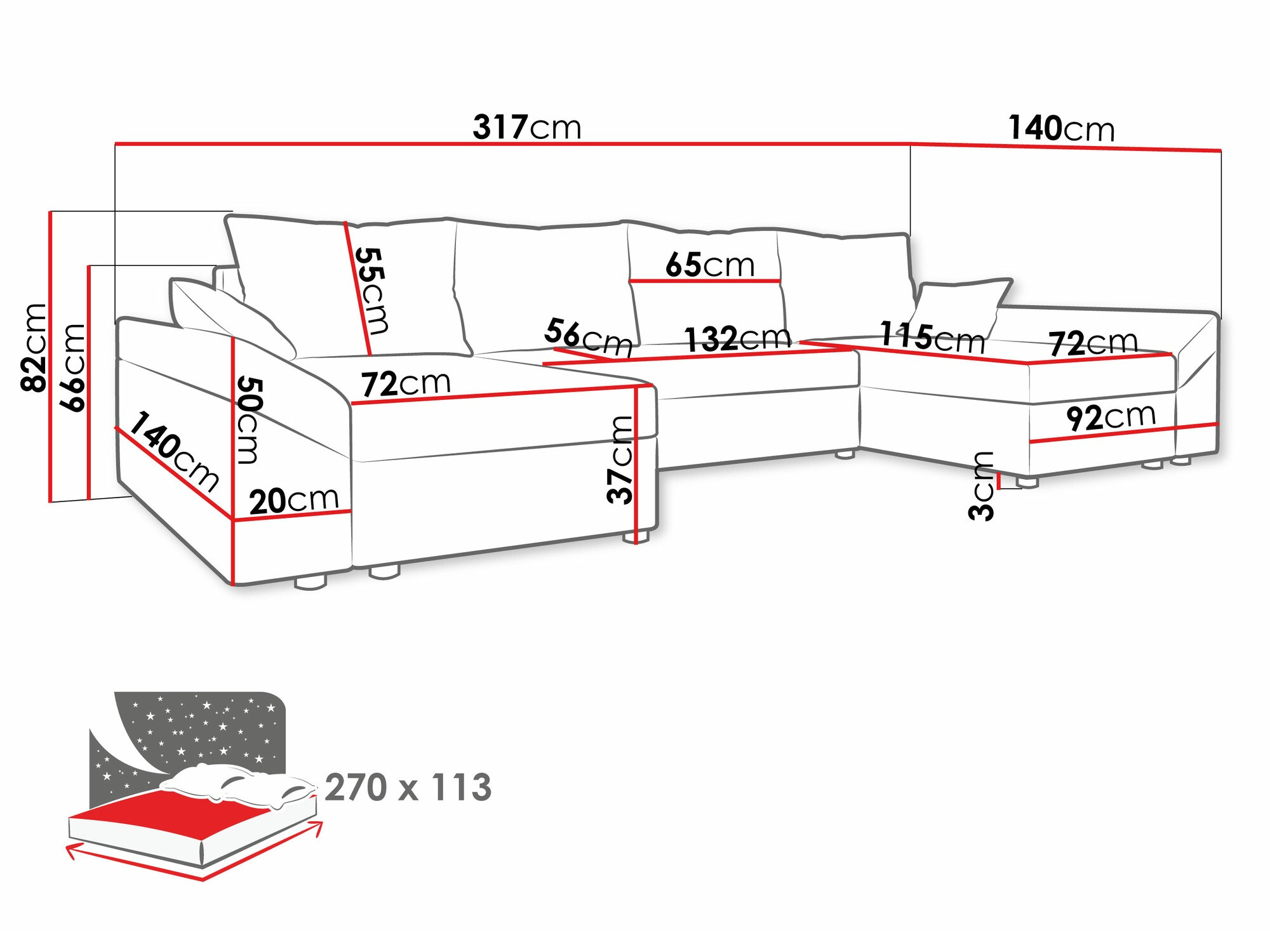 Kutna garnitura Memphis 105 (Alova 36 + Alova 04)