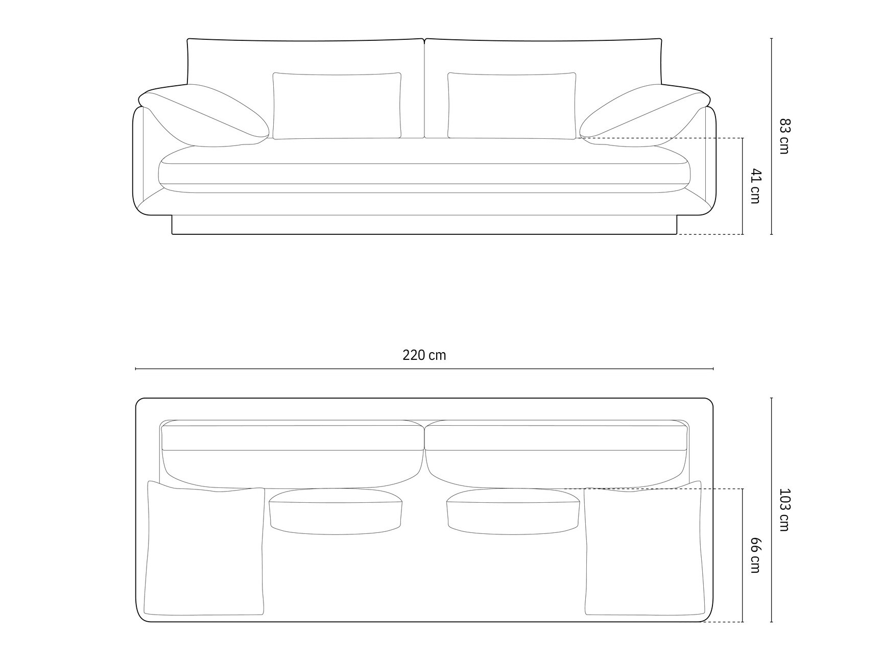Sofa Vernovu 100 (Casino Forest)