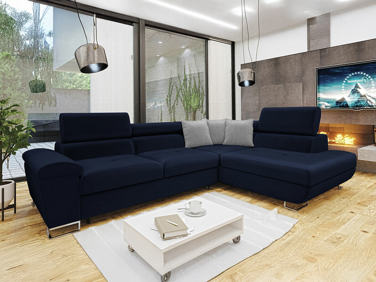 Kutna garnitura Comfivo 166 (Magic Velvet 2216 + Magic Velvet 2240)