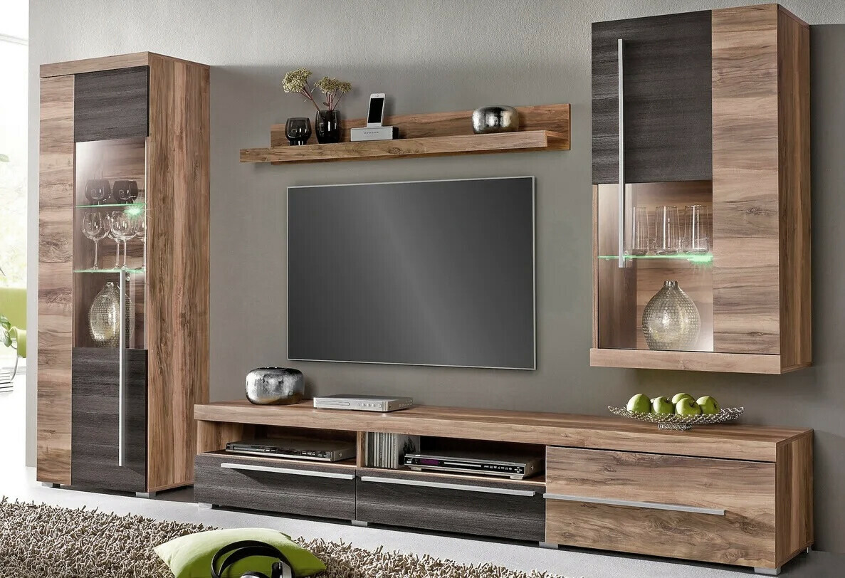 Set za dnevni boravak Sorciro 105 (Orah + Tamni hrast)