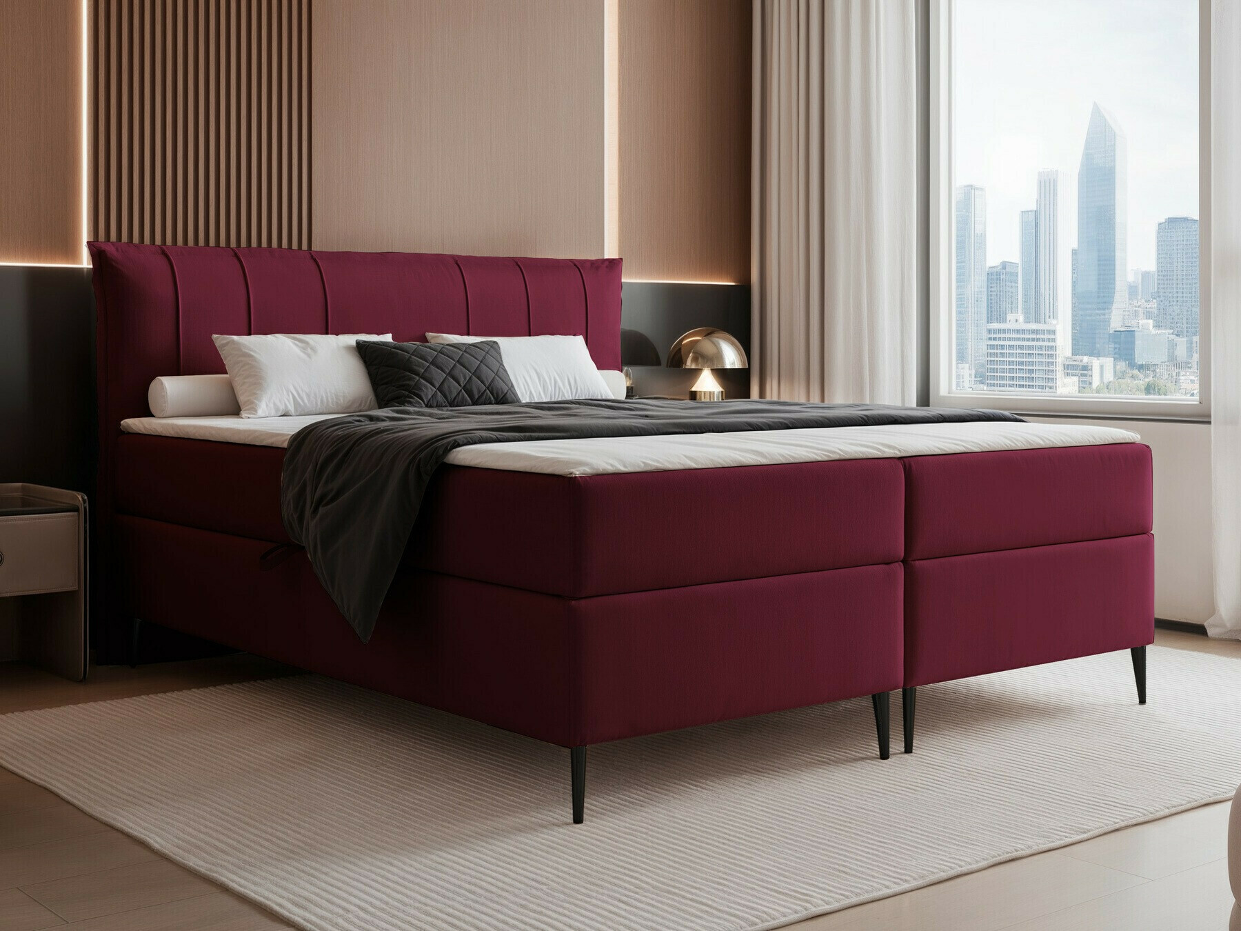 Boxspring krevet Martinez 105 (Magic Velvet 2229)