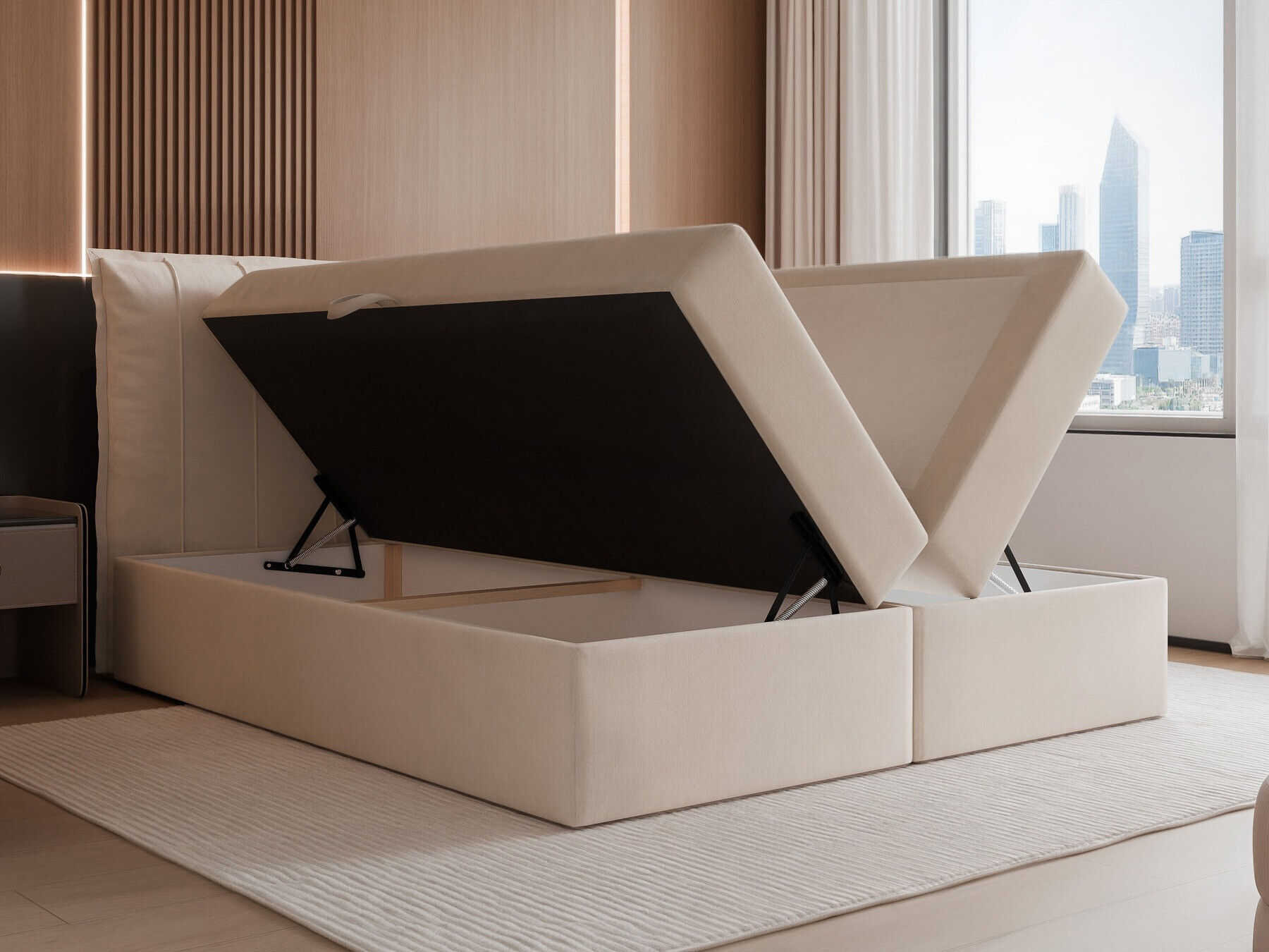 Boxspring krevet Martinez 107 (Magic Velvet 2240)