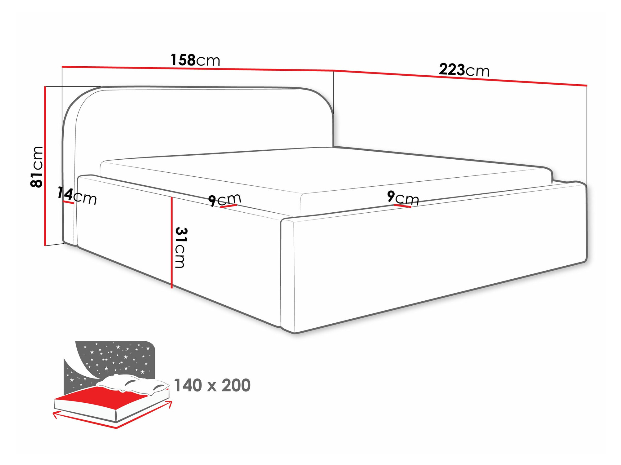 Krevet Comfivo 409 (Abriamo 14)