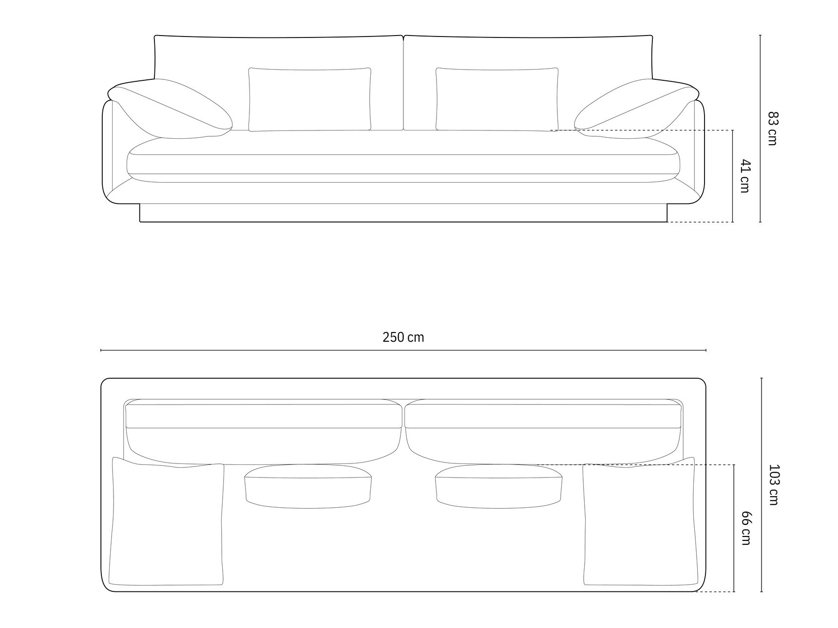 Sofa Vernovu 101 (Casino Sand)