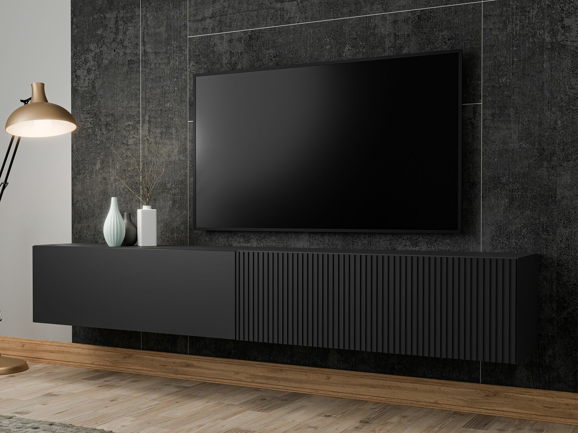 TV stol Calveru 101 (Crna)