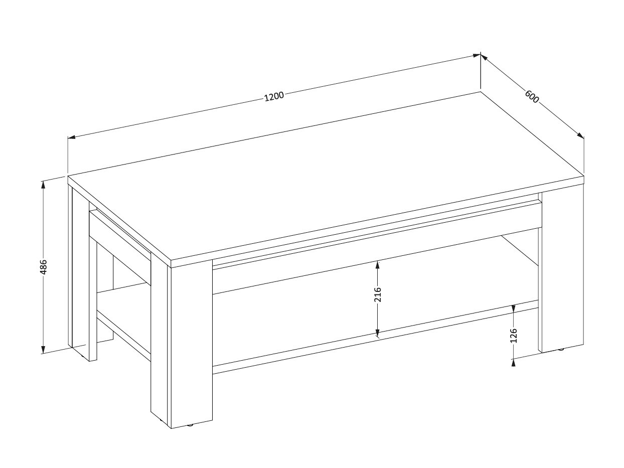 Stolić za kavu Melmava 105