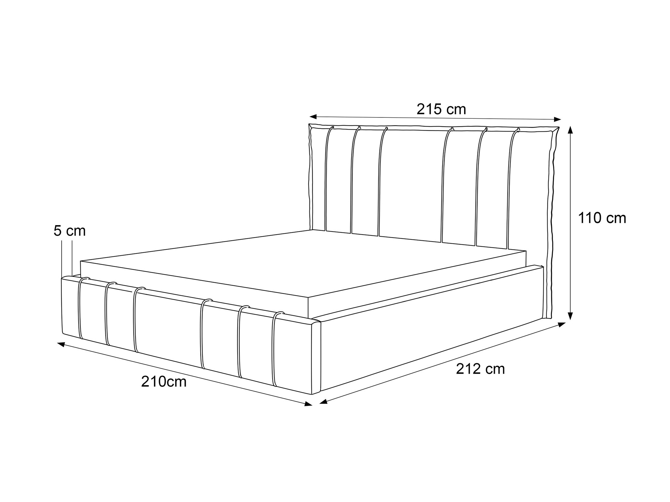 Krevet Martinez 103 (Magic Velvet 2256)