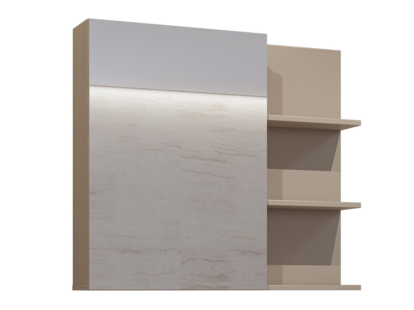 Kupaonski ormarić s ogledalom Tecavu 102 (Congo)