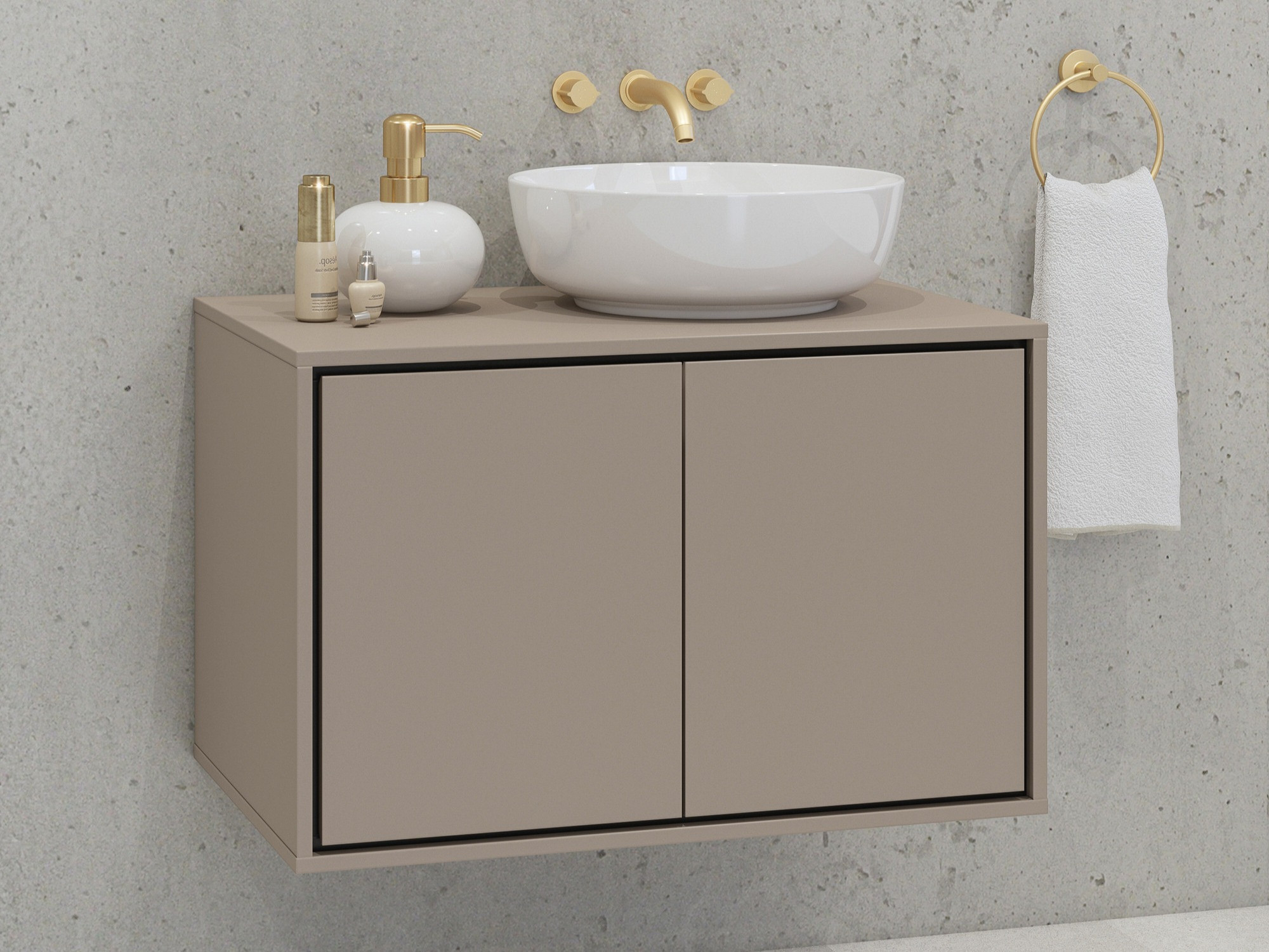 Zidni ormarić za umivaonik Tecavu 103 (Congo)