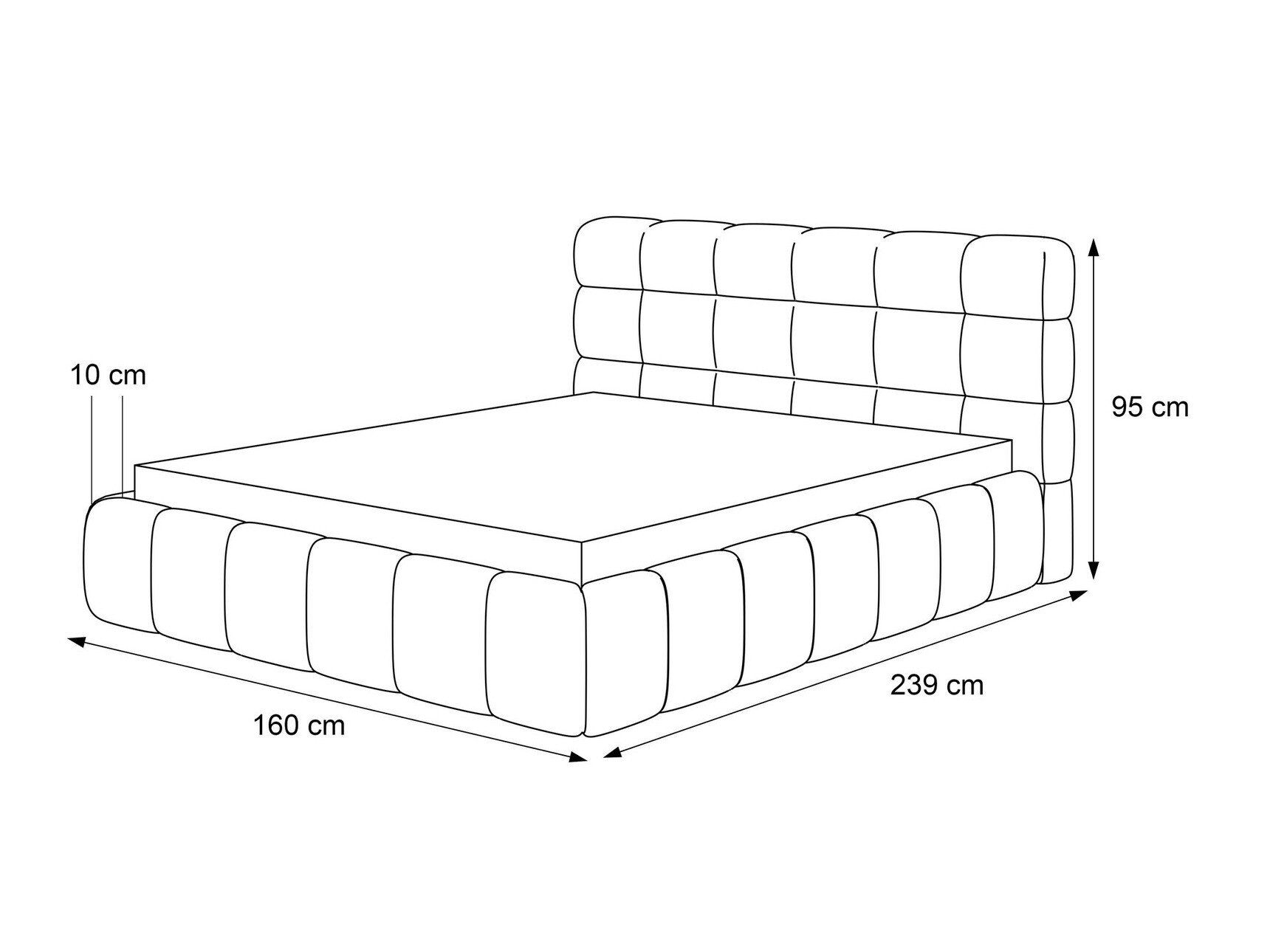 Krevet Martinez 100 (Legend 04)