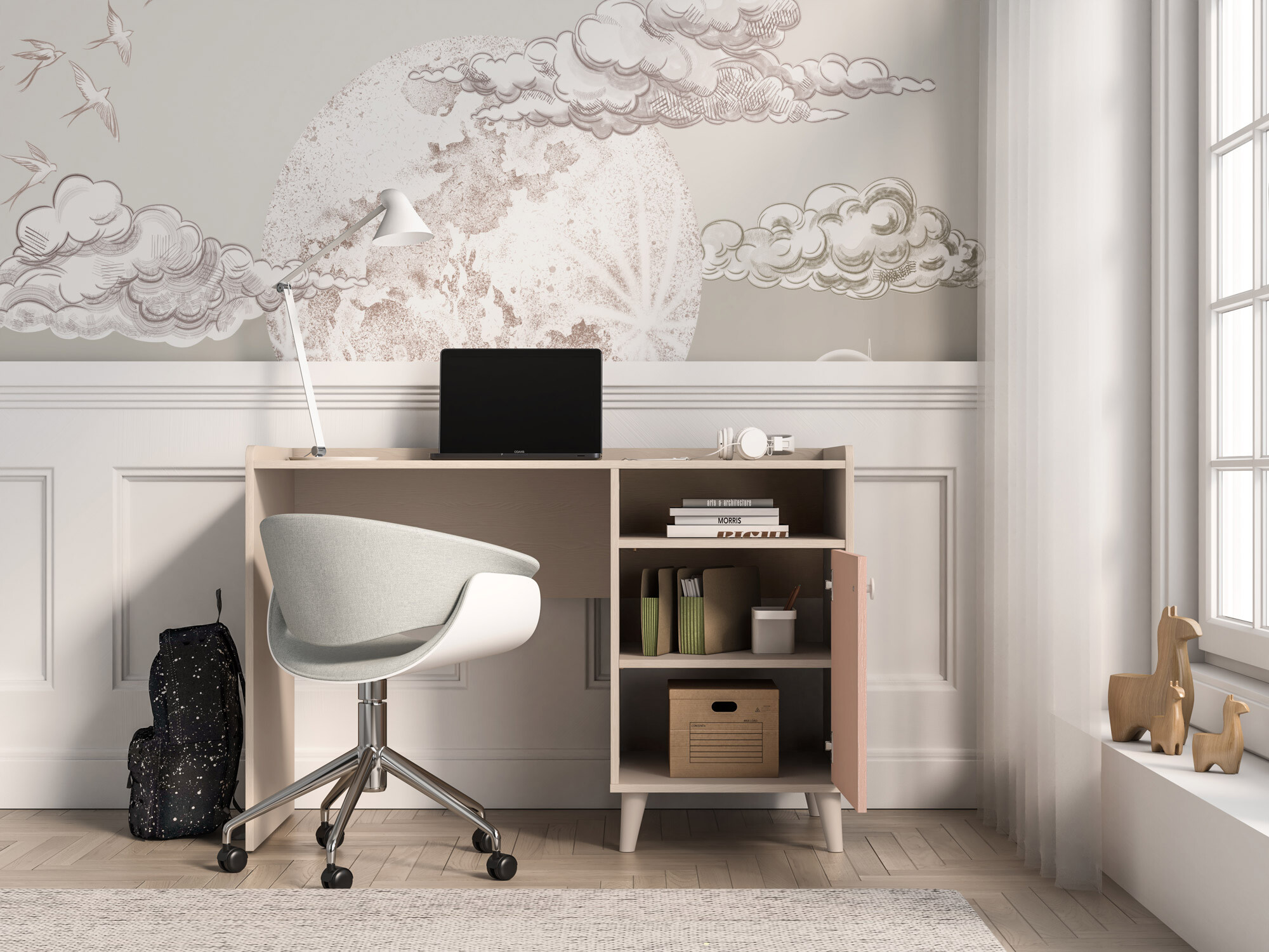 Uredski stol Tortoli 106 (Ružičasta)