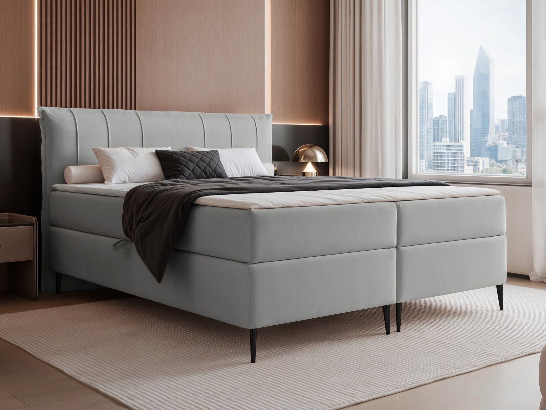 Boxspring krevet Martinez 105 (Magic Velvet 2240)