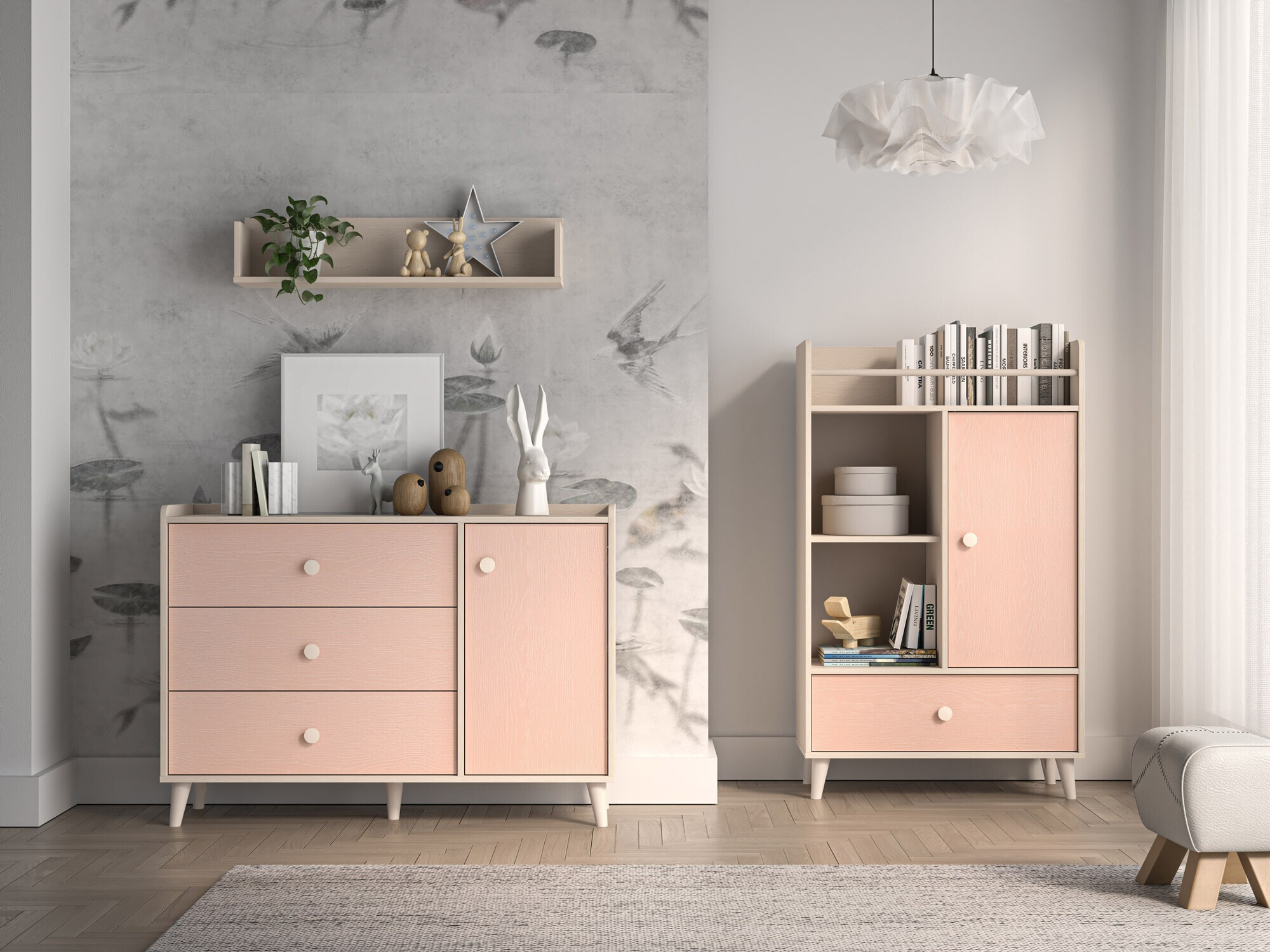 Zidna polica Tortoli 109