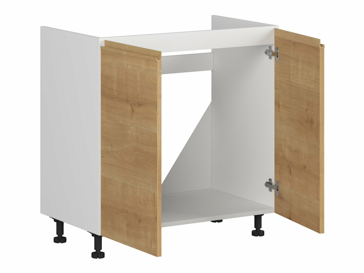 Modularni ormarić za sudoper s vratima Soli Oak 124