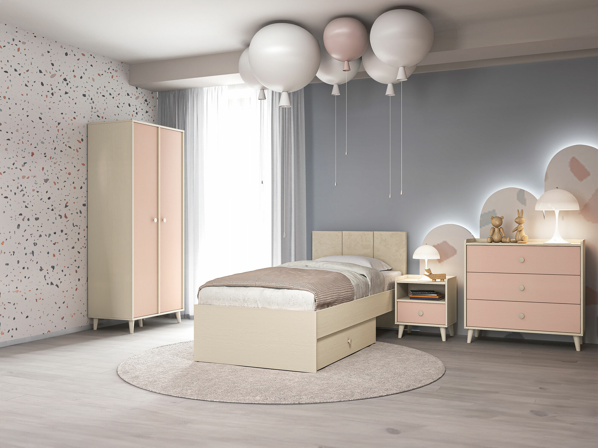 Set za dječju sobu Tortoli 111