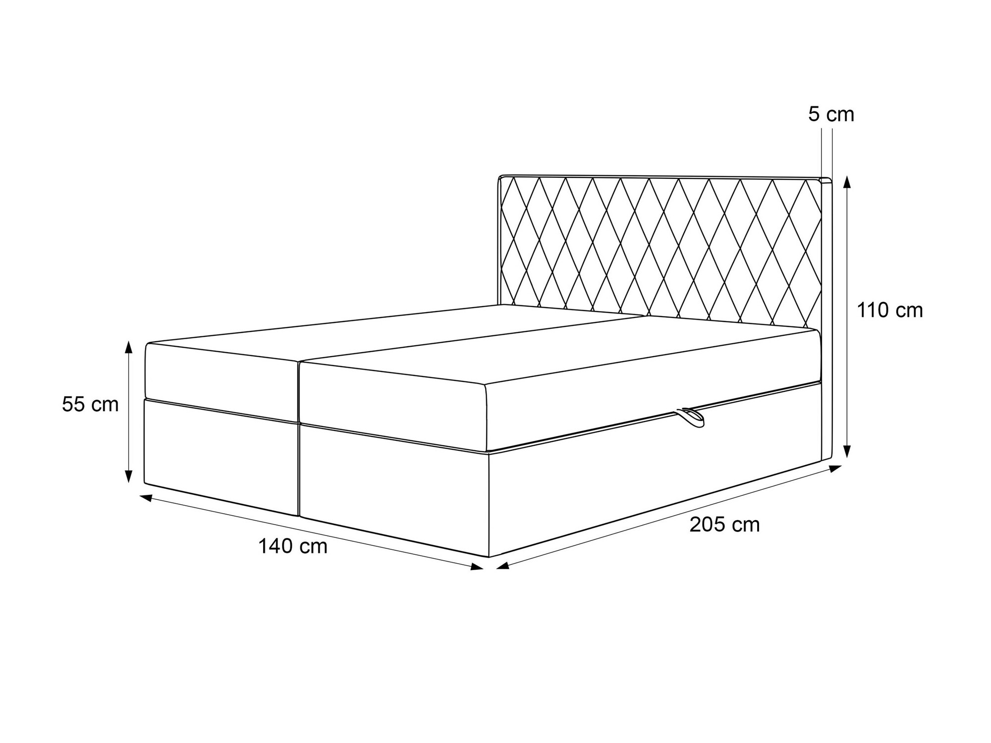 Boxspring krevet Martinez 114 (Magic Velvet 2240)