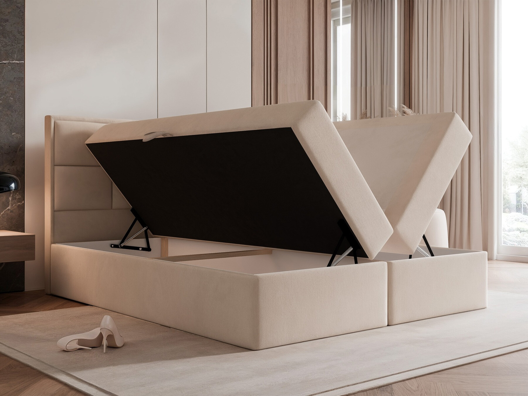 Boxspring krevet Martinez 115 (Magic Velvet 2229)