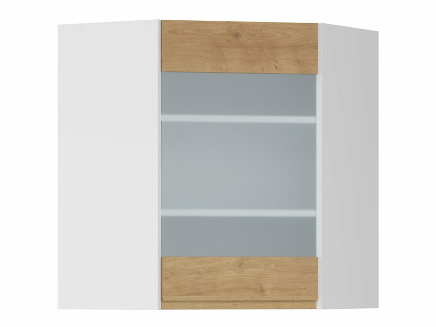 Modularan zidni kutni ormarić Soli Oak 153