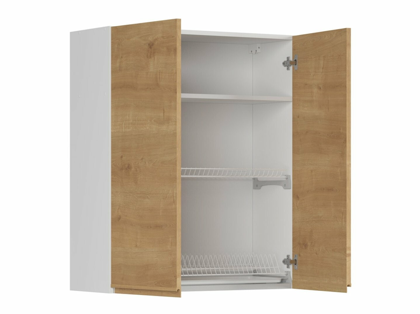 Modularan zidni ormarić sa cjedilom za posuđe Soli Oak 151