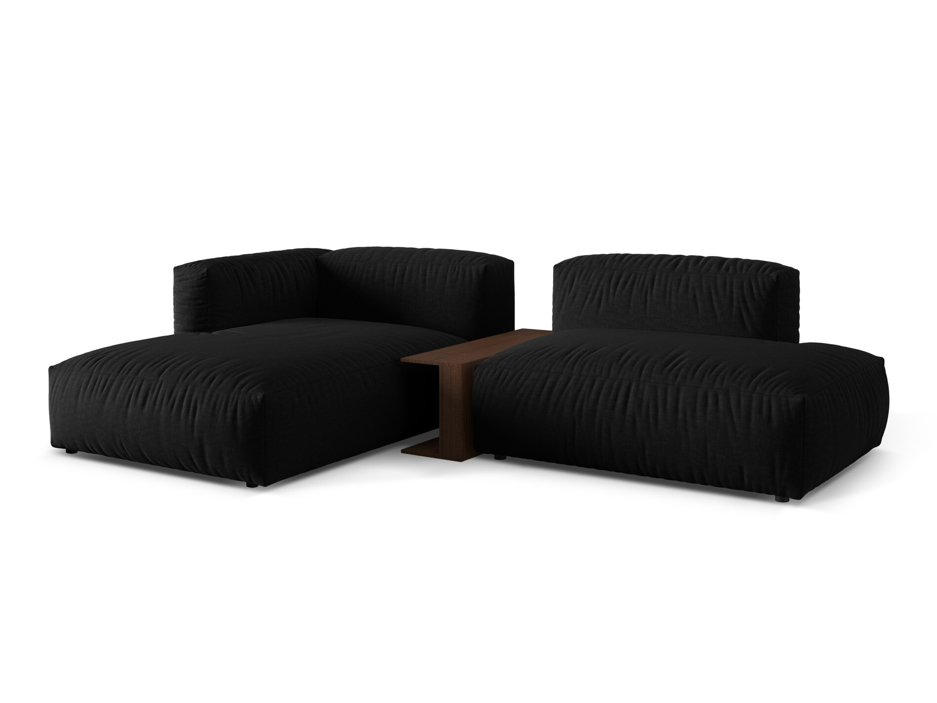 Modularna kutna garnitura Sorcoro 106 (Boston Black)