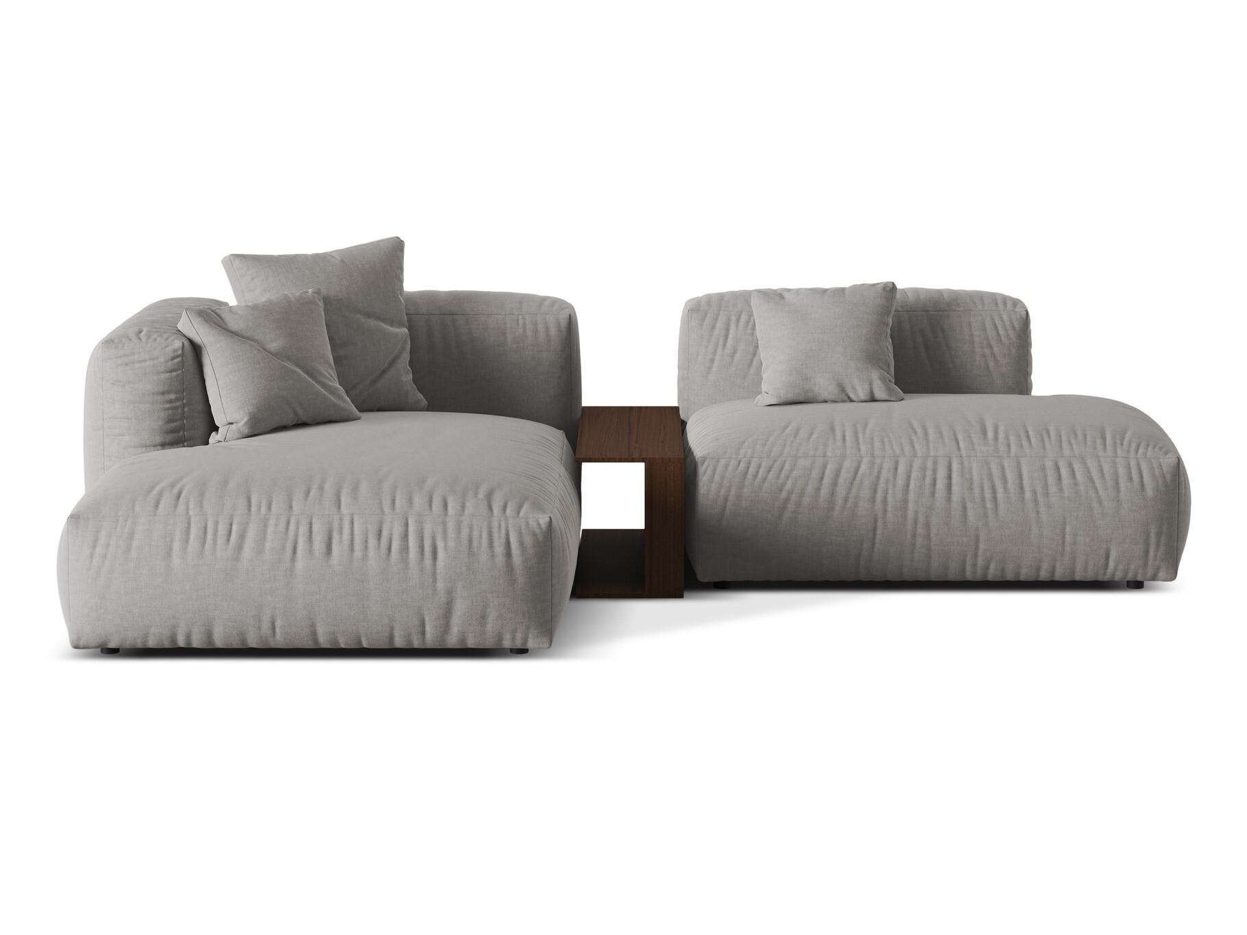 Modularna kutna garnitura Sorcoro 106 (Boston Svijetla Siva)