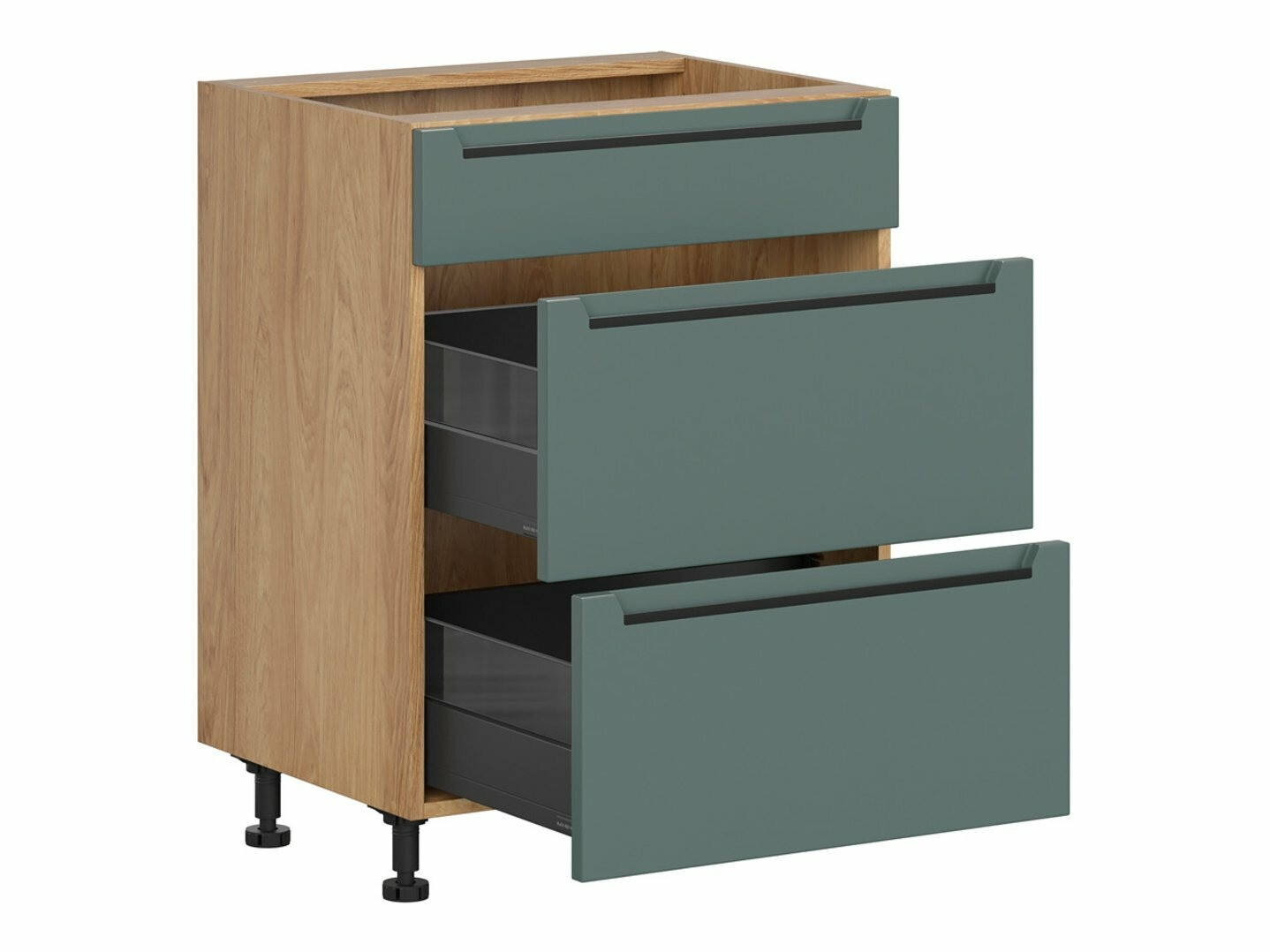 Modularni ormarić s ladicama Riso Green 107