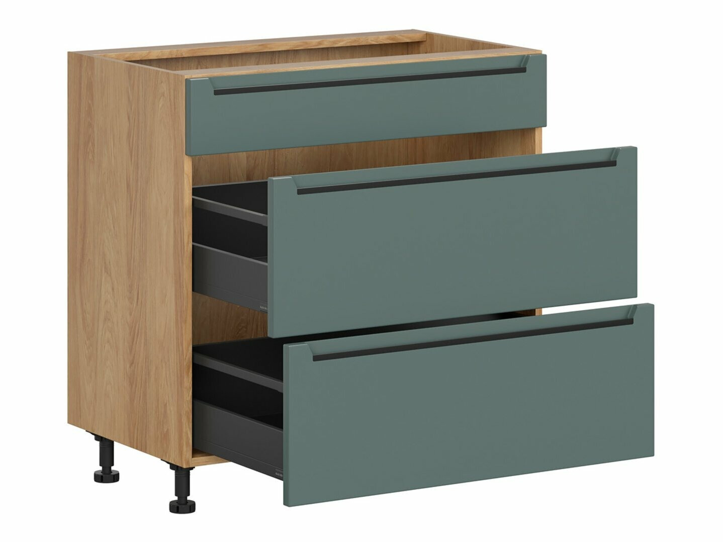 Modularni ormarić s ladicama Riso Green 108