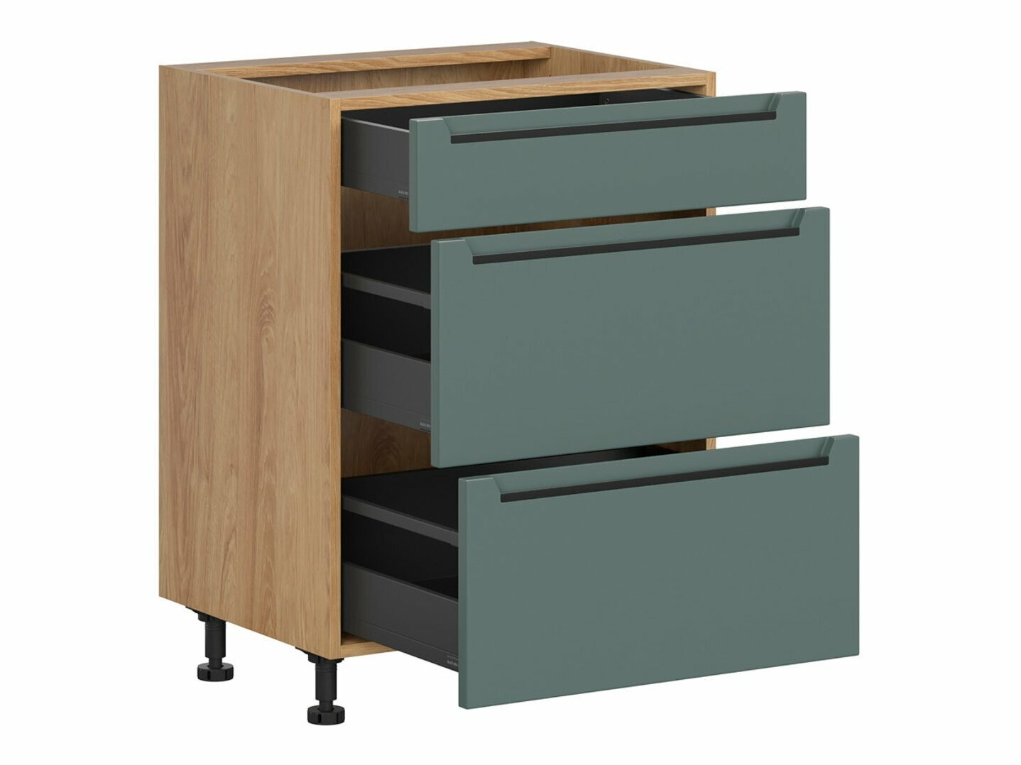 Modularni ormarić s ladicama Riso Green 110