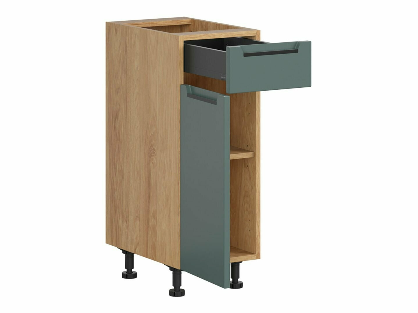 Modularni ormarić s ladicom i vratima Riso Green 102